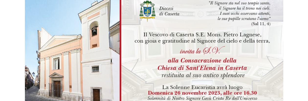 Consacrazione Chiesa di Sant'Elena
